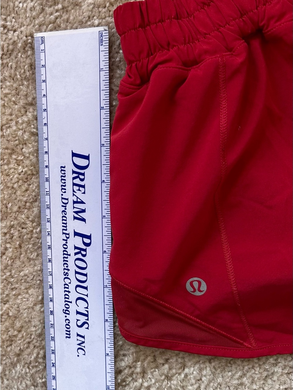Women’s Lululemon Shorts- *See measurements* Size more like a 6, tag reads a 10. - Picture 3 of 9